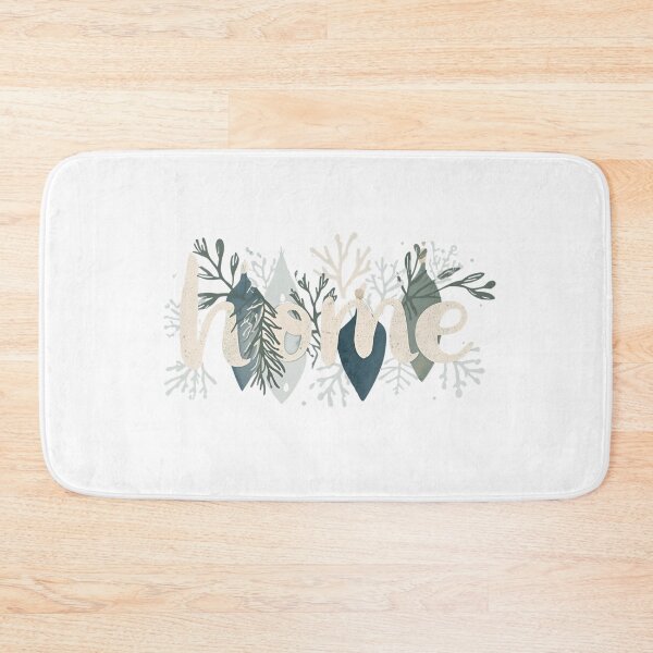 Item preview, Home Cozy Winter Botanical Typography Warm Seasonal Design Design of Cozy Winter Botanical Typography Soft Hygge Design designed and sold by MiszungART.