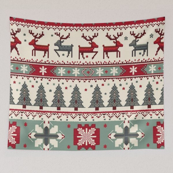 Item preview, Santa Claus with a Christmas gift designed and sold by JonysCreativeDesigns.
