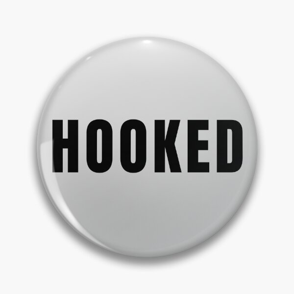 Item preview, Hooked Fishing Minimalist Quote Design designed and sold by EimSol.