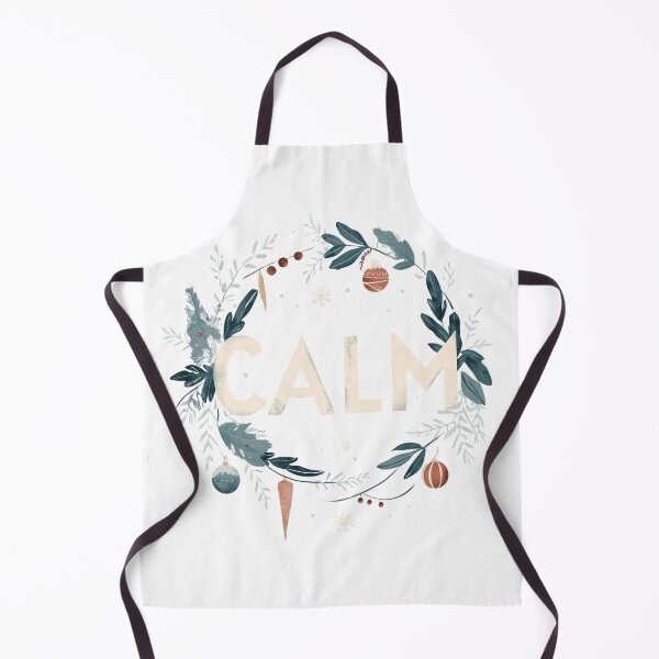 Item preview, Calm Winter Botanical Typography Peaceful Cozy Design designed and sold by MiszungART.