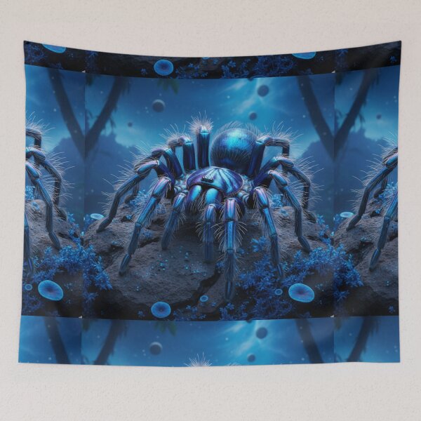 Item preview, Blue tarantula  designed and sold by HuntsmithMerch.