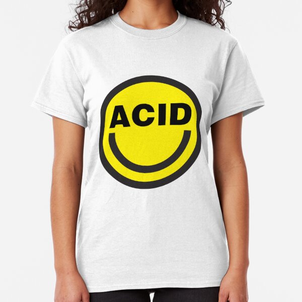Acid Dripping Smiley Face Tie Dye House Rave Music Men Women Unisex T-shirt 909