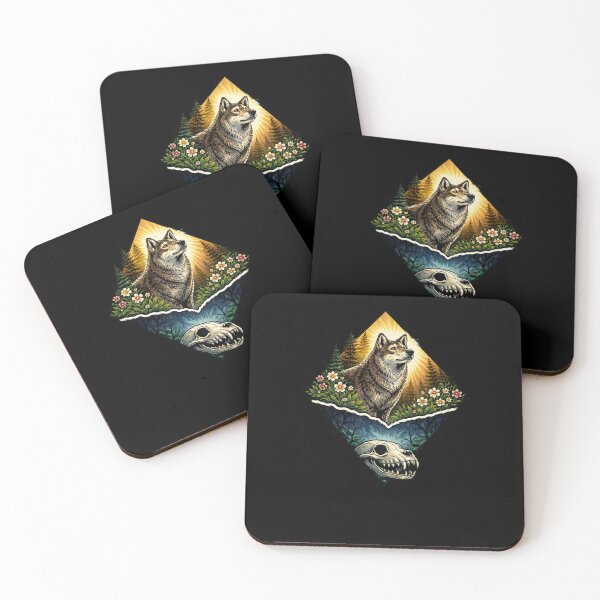 Item preview, Wolf Artwork designed and sold by Planetporridge.