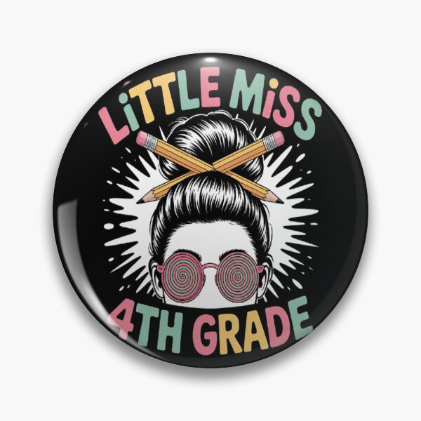 Item preview, Back to School Student Miss 4th Grade designed and sold by NicolaMail.