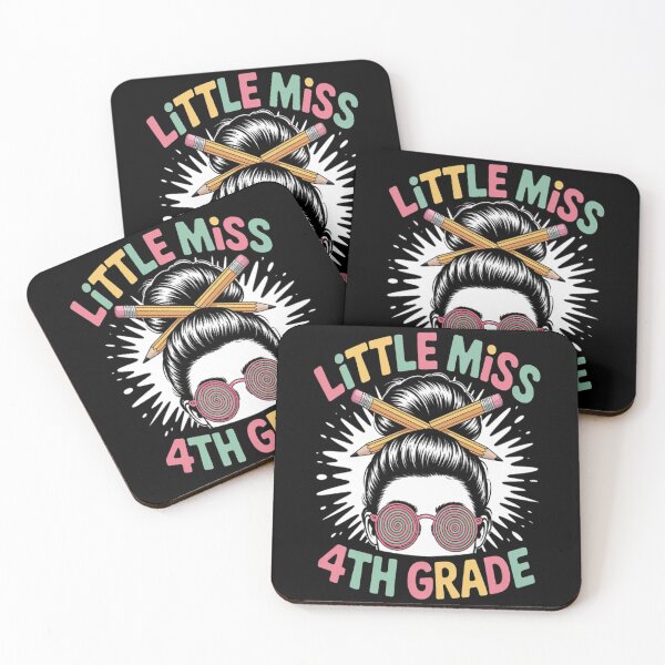 Item preview, Back to School Student Miss 4th Grade designed and sold by NicolaMail.