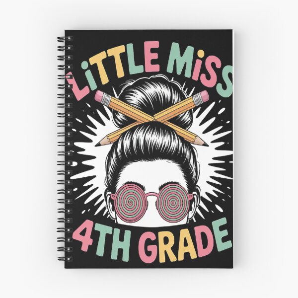 Item preview, Back to School Student Miss 4th Grade designed and sold by NicolaMail.