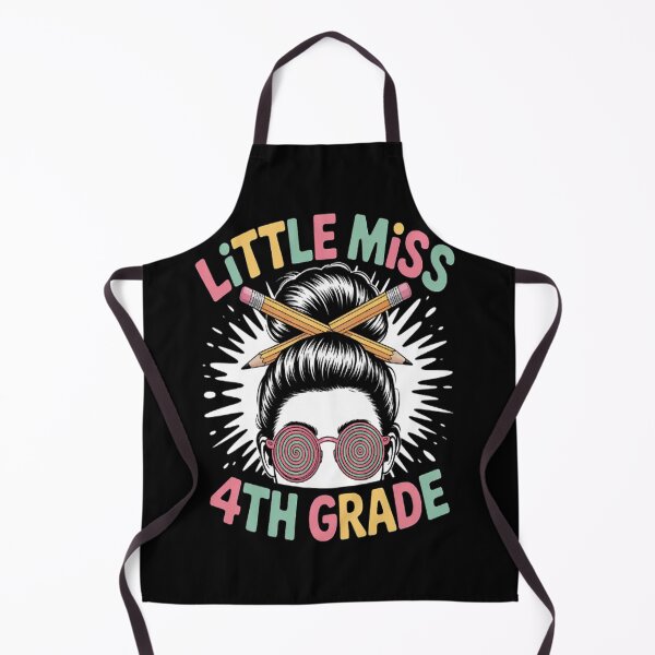 Item preview, Back to School Student Miss 4th Grade designed and sold by NicolaMail.