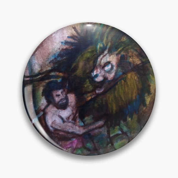 Item preview, Landscape with a Lion and a Prophet Who Strayed from the Path designed and sold by Marzena Salwowska.