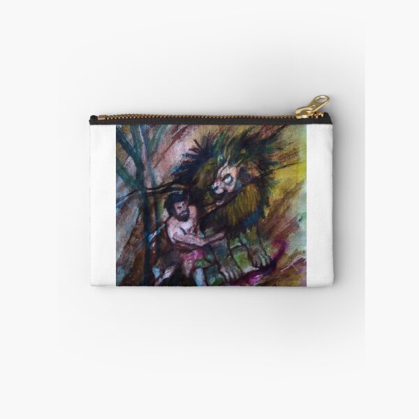 Item preview, Landscape with a Lion and a Prophet Who Strayed from the Path designed and sold by Marzena Salwowska.