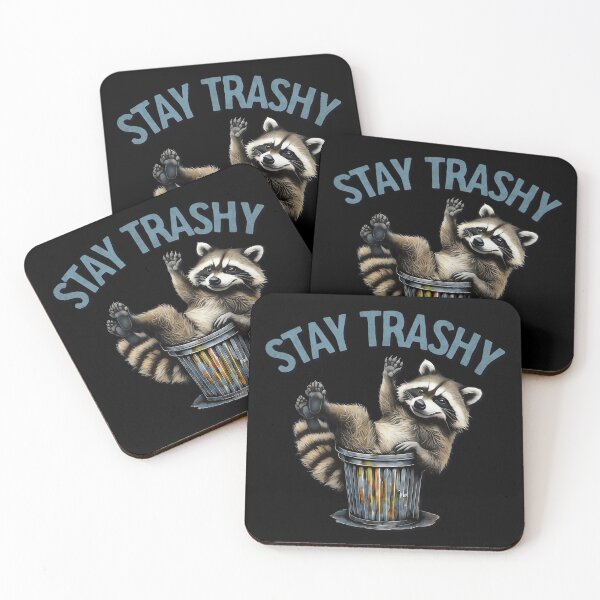 Item preview, STAY TRASHY designed and sold by Pickle Wicked Designs.