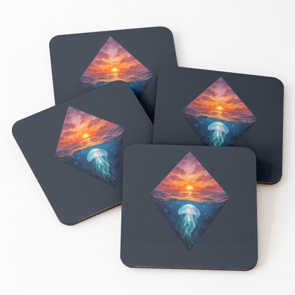 Item preview, Jellyfish Sunset Design designed and sold by Planetporridge.