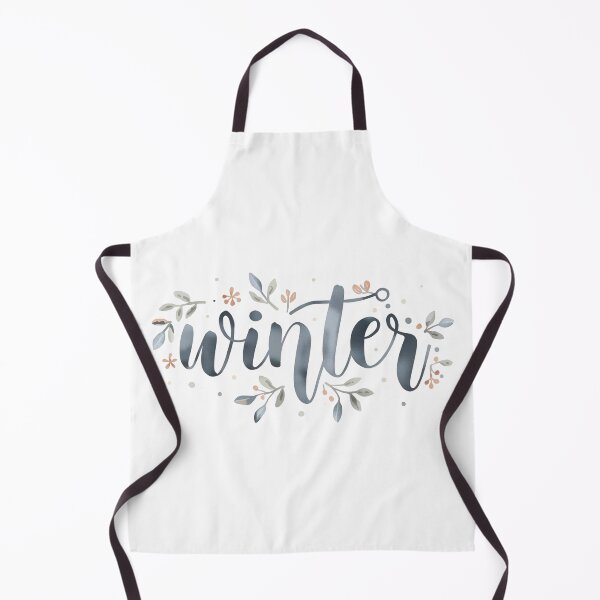 Item preview, Winter Botanical Typography Soft Seasonal Nature Design designed and sold by MiszungART.