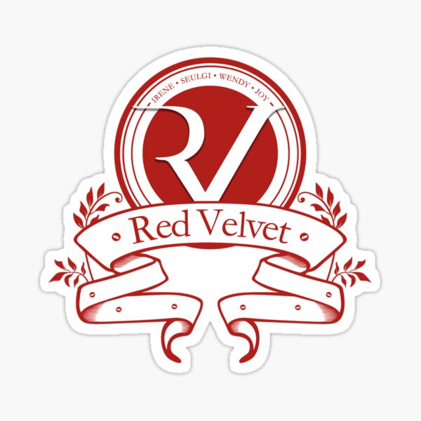 Red Velvet Logo Stickers for Sale | Redbubble