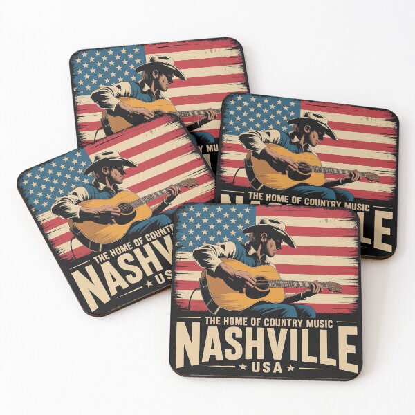 Item preview, NASHVILLE USA - Home of Country Music designed and sold by DBM Photo Art 1.