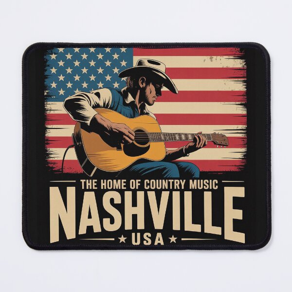 Item preview, NASHVILLE USA - Home of Country Music designed and sold by DBM Photo Art 1.