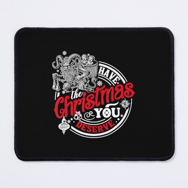 Item preview, Retro Have The Christmas You Deserve Dark Humor Krampus Xmas designed and sold by WayTBeenkenArt.