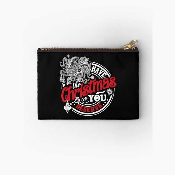 Item preview, Retro Have The Christmas You Deserve Dark Humor Krampus Xmas  designed and sold by WayTBeenkenArt.