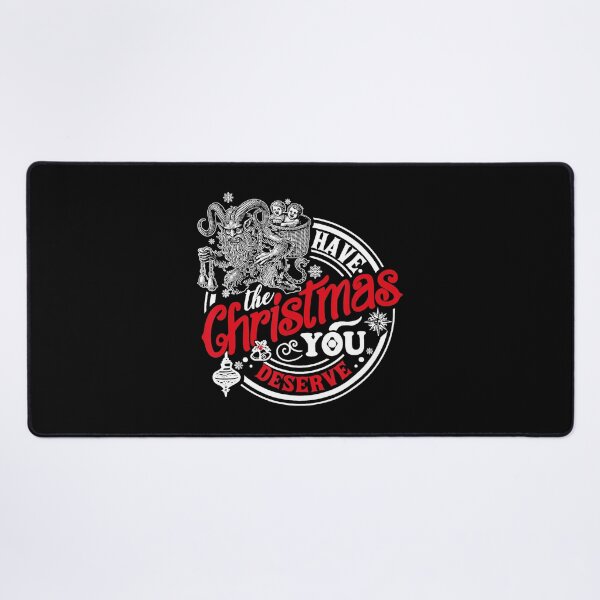 Item preview, Retro Have The Christmas You Deserve Dark Humor Krampus Xmas designed and sold by WayTBeenkenArt.