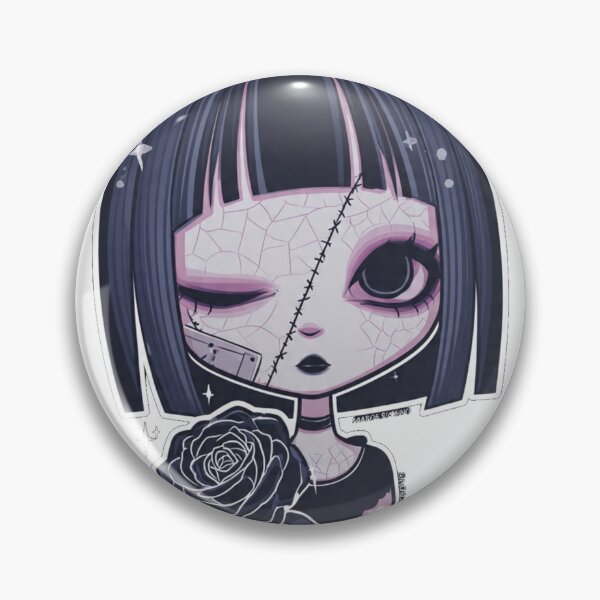 Item preview, Broken but Brave – Kawaii Gothic Chibi Art | my chemical romance designed and sold by AENAcharms.
