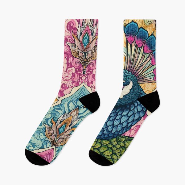 Item preview, Thai Motifs, Peacock Inspiration   designed and sold by Vanich-Panich.