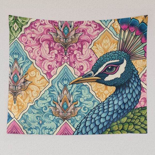 Item preview, Thai Motifs, Peacock Inspiration   designed and sold by Vanich-Panich.
