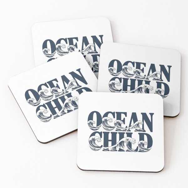 Item preview, Ocean Child  | Nautical Wave Text Design designed and sold by Peycer.