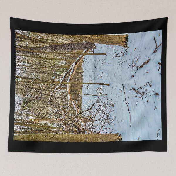 Item preview, Winter Woods Fallen Tree Arch designed and sold by aadventures.