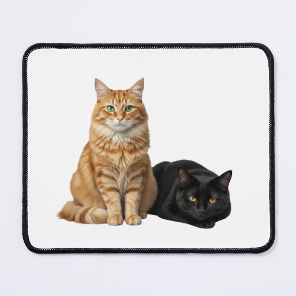 Item preview, Feline Duo: Gaze and Complicity designed and sold by Sappe_online.