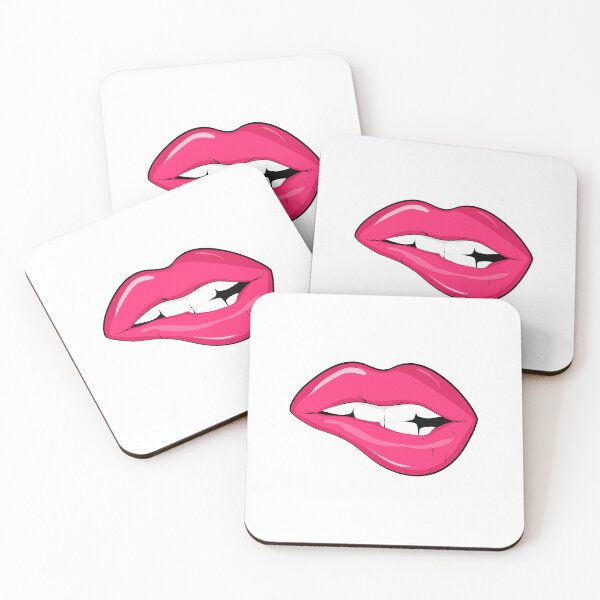 Item preview, Women's lips. Female mouth female pink kiss with lipstick makeup. hot girl.	 designed and sold by Natalia4321.