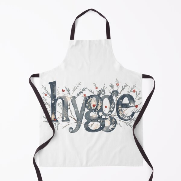 Item preview, Hygge Winter Botanical Typography Cozy Lifestyle Design designed and sold by MiszungART.