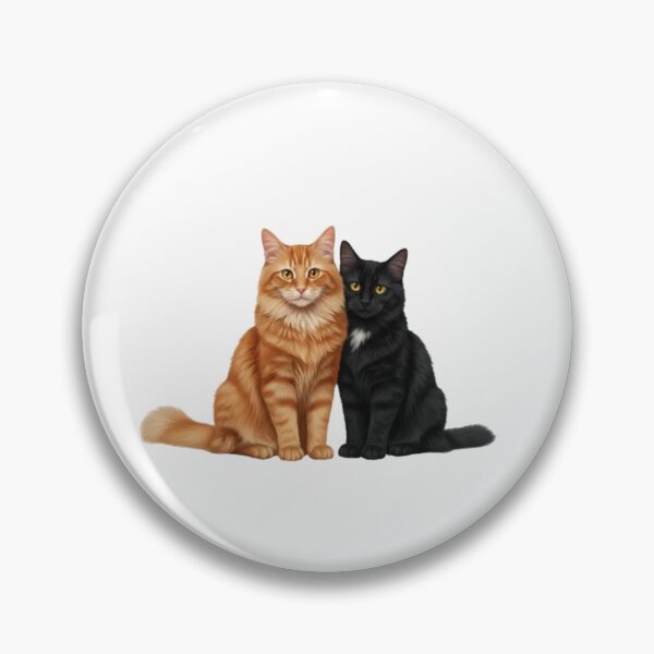Item preview, Feline Duo: Gaze and Complicity designed and sold by Sappe_online.
