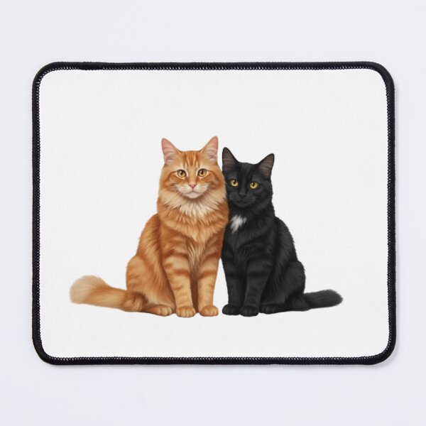 Item preview, Feline Duo: Gaze and Complicity designed and sold by Sappe_online.