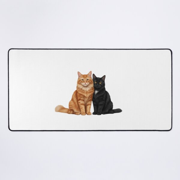 Item preview, Feline Duo: Gaze and Complicity designed and sold by Sappe_online.