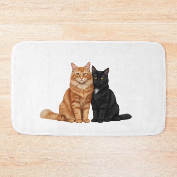 Item preview, Feline Duo: Gaze and Complicity designed and sold by Sappe_online.