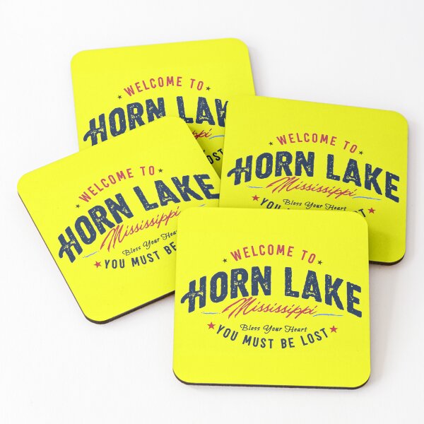 Item preview, WELCOME TO HORN LAKE, MS designed and sold by Pickle Wicked Designs.