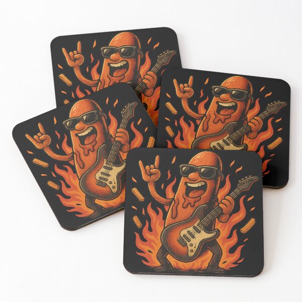Item preview, Rock like Currywurst – Rockin' Food Design designed and sold by RebellDancer.