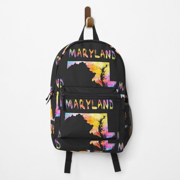Item preview, Maryland State Map - Vibrant Watercolor Art Silhouette designed and sold by mashmosh.