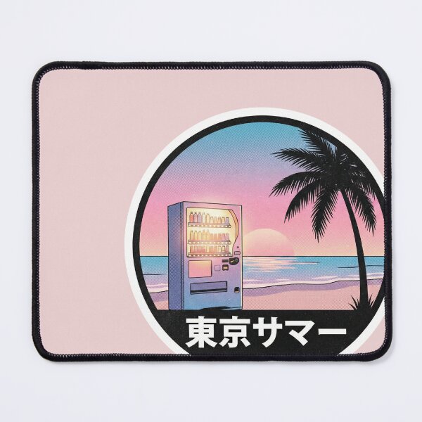 Item preview, Tokyo Summer Vending Machine - Retro City Pop Sticker designed and sold by DigitalVibes Art, CreatorSpace, PixelMood. By AngryFish.Art..