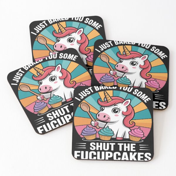 Item preview, Funny Unicorn I Just Baked You Some Shut The Fucupcakes 3  designed and sold by InspiredFoul.