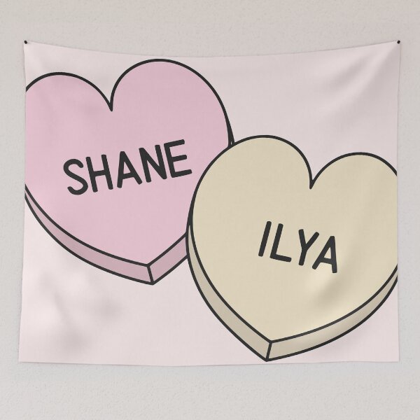 Item preview, Heated Rivalry Hollanov Shane and Ilya Candy Hearts designed and sold by humnoo.