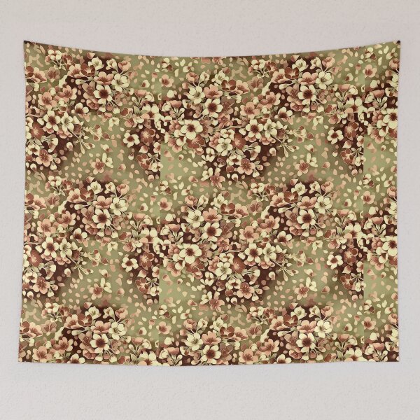 Item preview, Floral Design - Browns designed and sold by Pickle Wicked Designs.