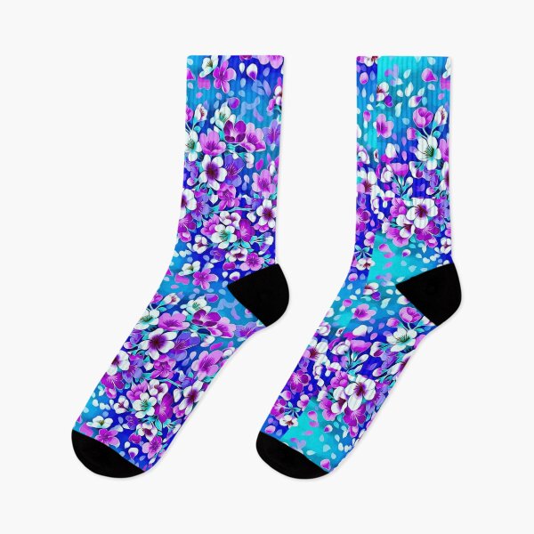 Item preview, Floral Design - Pinks, Purples and Blues designed and sold by Pickle Wicked Designs.