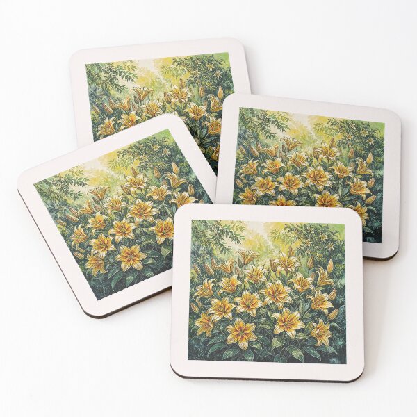 Item preview, Yellow oranged lilies to Mariana designed and sold by Helios Be. Lavsh.