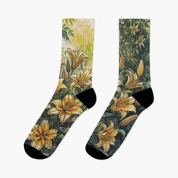 Item preview, Yellow oranged lilies to Mariana designed and sold by Helios Be. Lavsh.