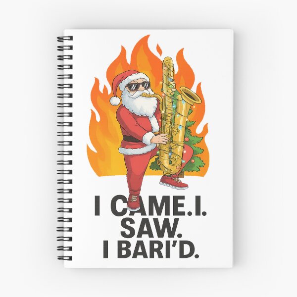 Item preview, Christmas Bari Sax designed and sold by erkinmaddison.