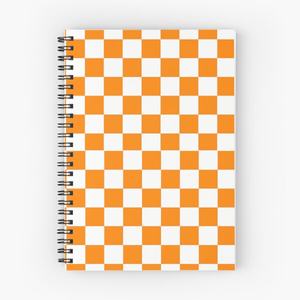 Item preview, Orange and White Checkboard designed and sold by Pickle Wicked Designs.
