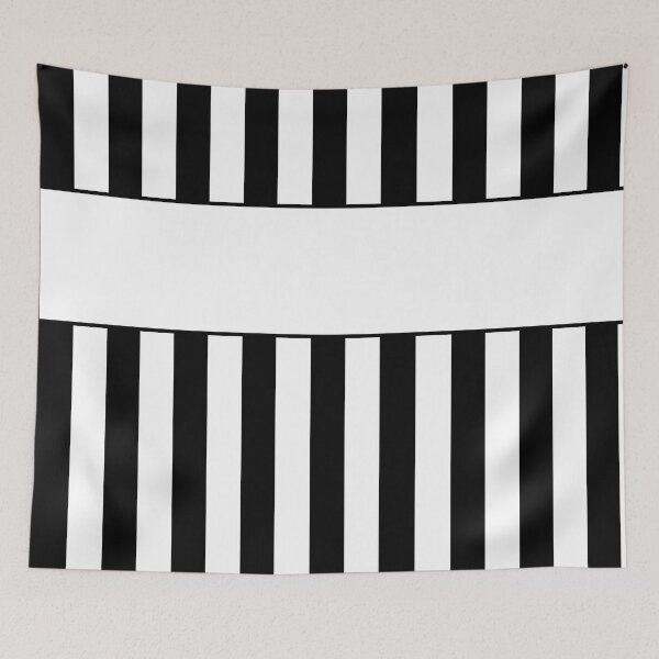 Item preview, Black and White Vertical Stripe Design designed and sold by Pickle Wicked Designs.