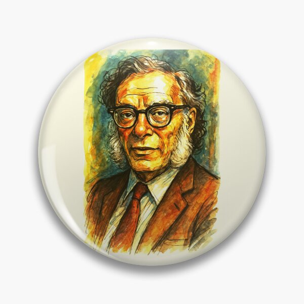 Item preview, Isaac Asimov Robotics literature designed and sold by Sarcastic designs.