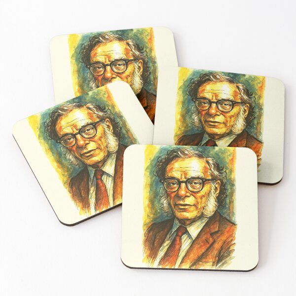 Item preview, Isaac Asimov Robotics literature designed and sold by Sarcastic designs.