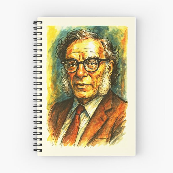 Artikelvorschau, Isaac Asimov Robotik-Literatur entworfen und verkauft von Sarcastic designs.